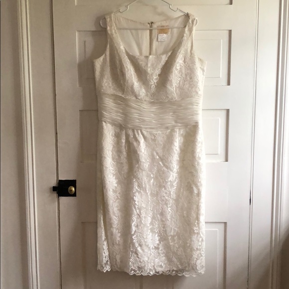 La Belle Dresses & Skirts - Formal White Lace Dress La Belle Dresses & Skirts - Formal White Lace Dress